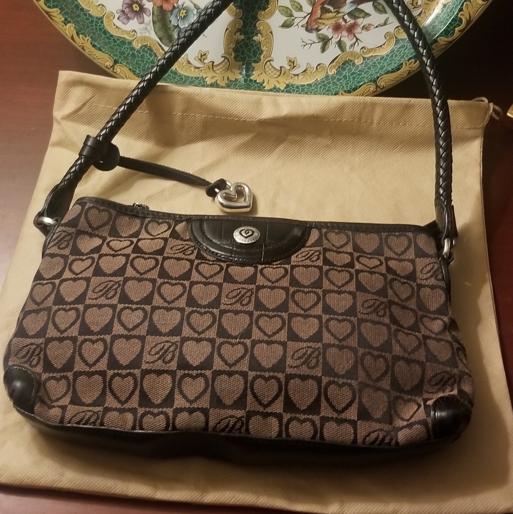 Brighton Brown and Black Shoulder Bag